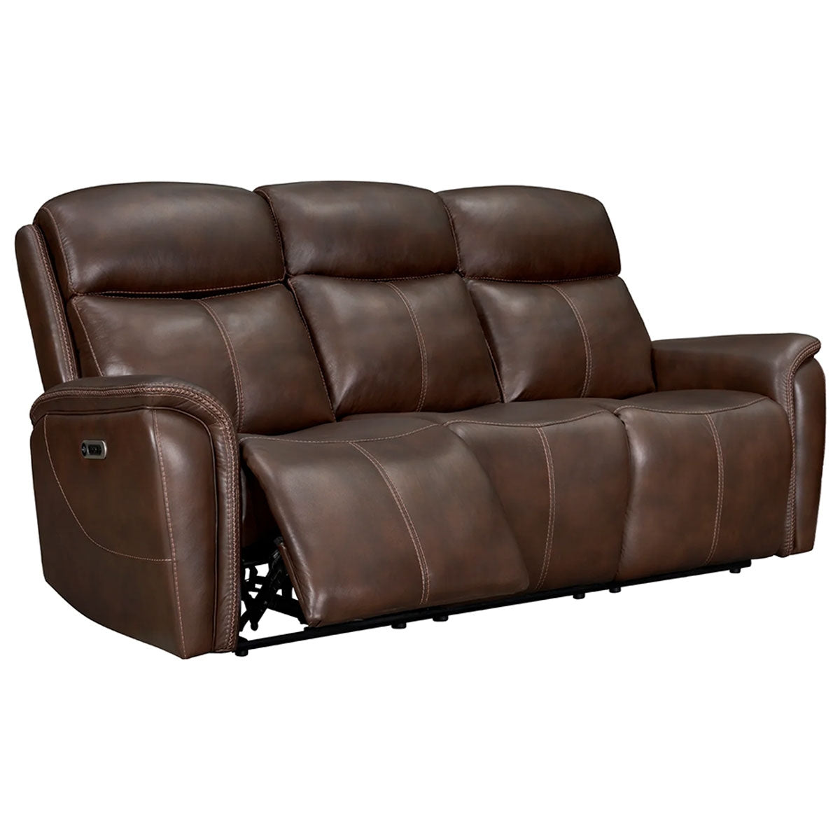 PLATINUM AUBURN SOFA W/POWER HEADREST