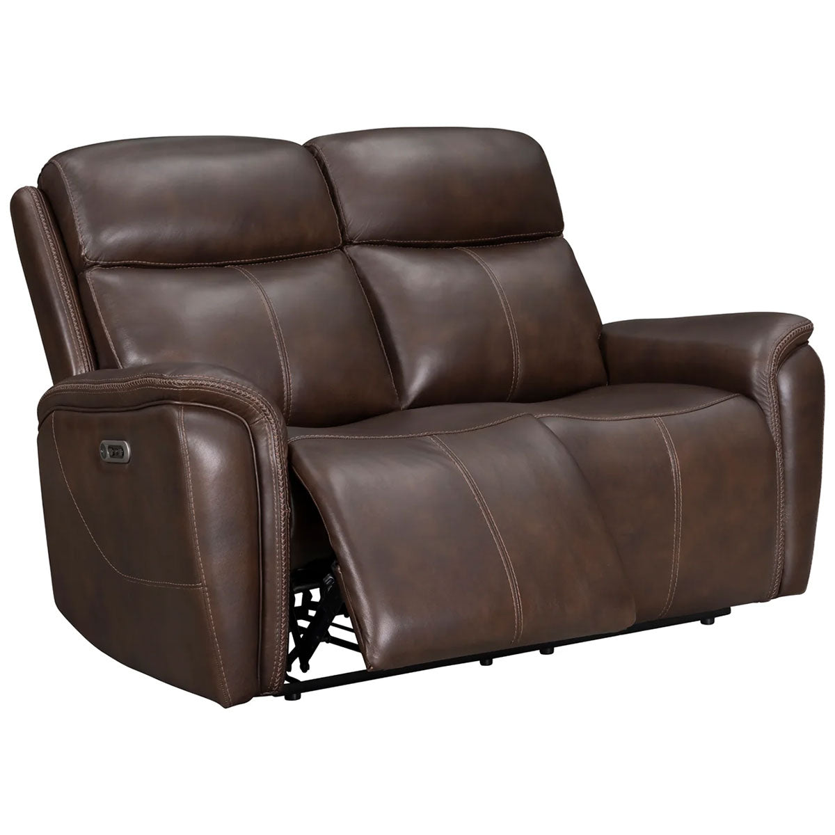 PLATINUM AUBURN LOVESEAT W/POWER HEADREST