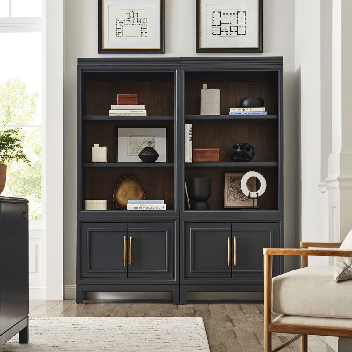 ALEXANDER DOOR BOOKCASE