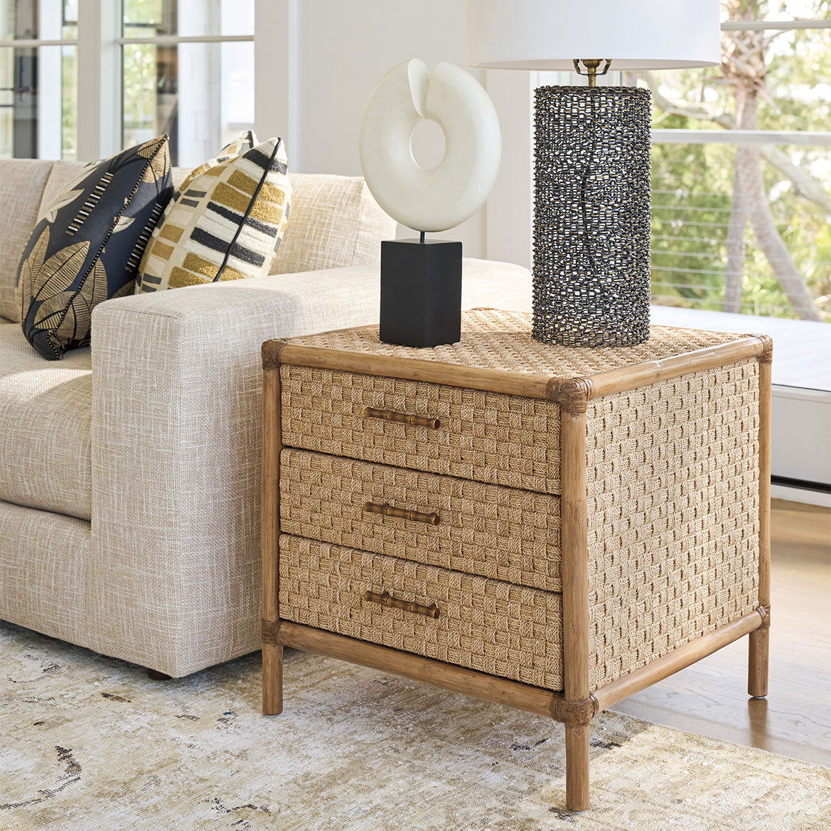 CORAL REEF SQUARE SIDE TABLE