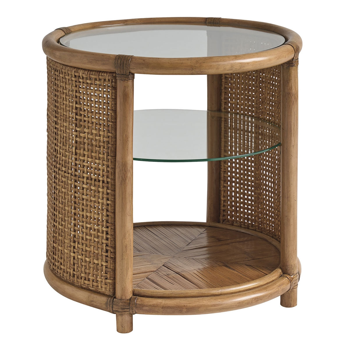 TORTUGA ROUND END TABLE