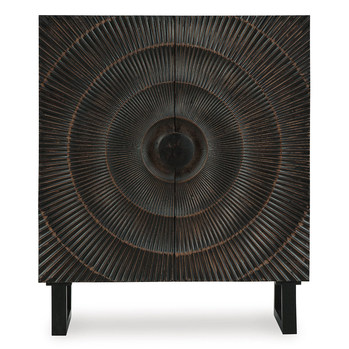 FOSTERMAN BLACK ACCENT CABINET