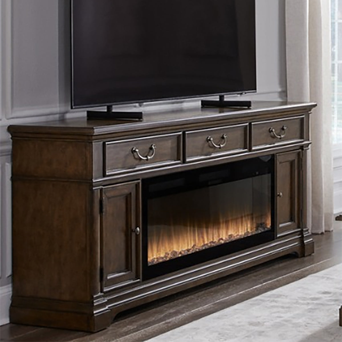 ARDEN ROAD CONSOLE AND FIREBOX