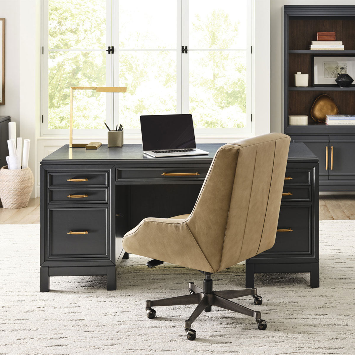 ALEXANDER 66" EXECUTIVE DESK