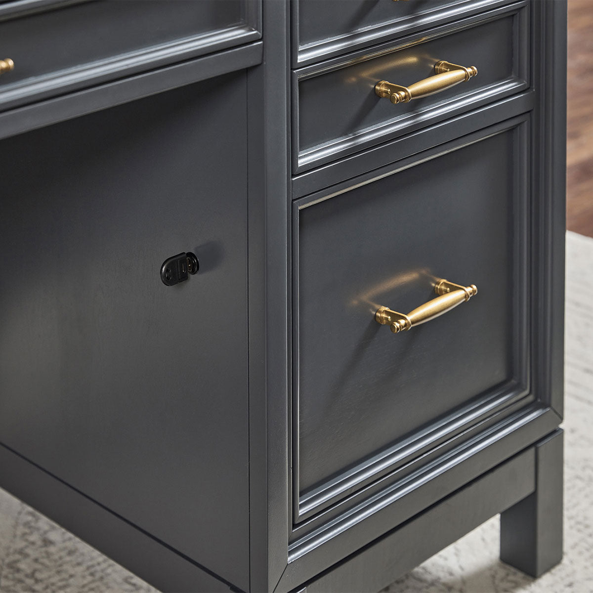 ALEXANDER 66" EXECUTIVE DESK