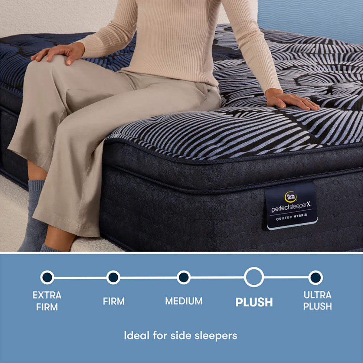 Perfect Sleeper Quilt Max Plush Pillow Top Queen