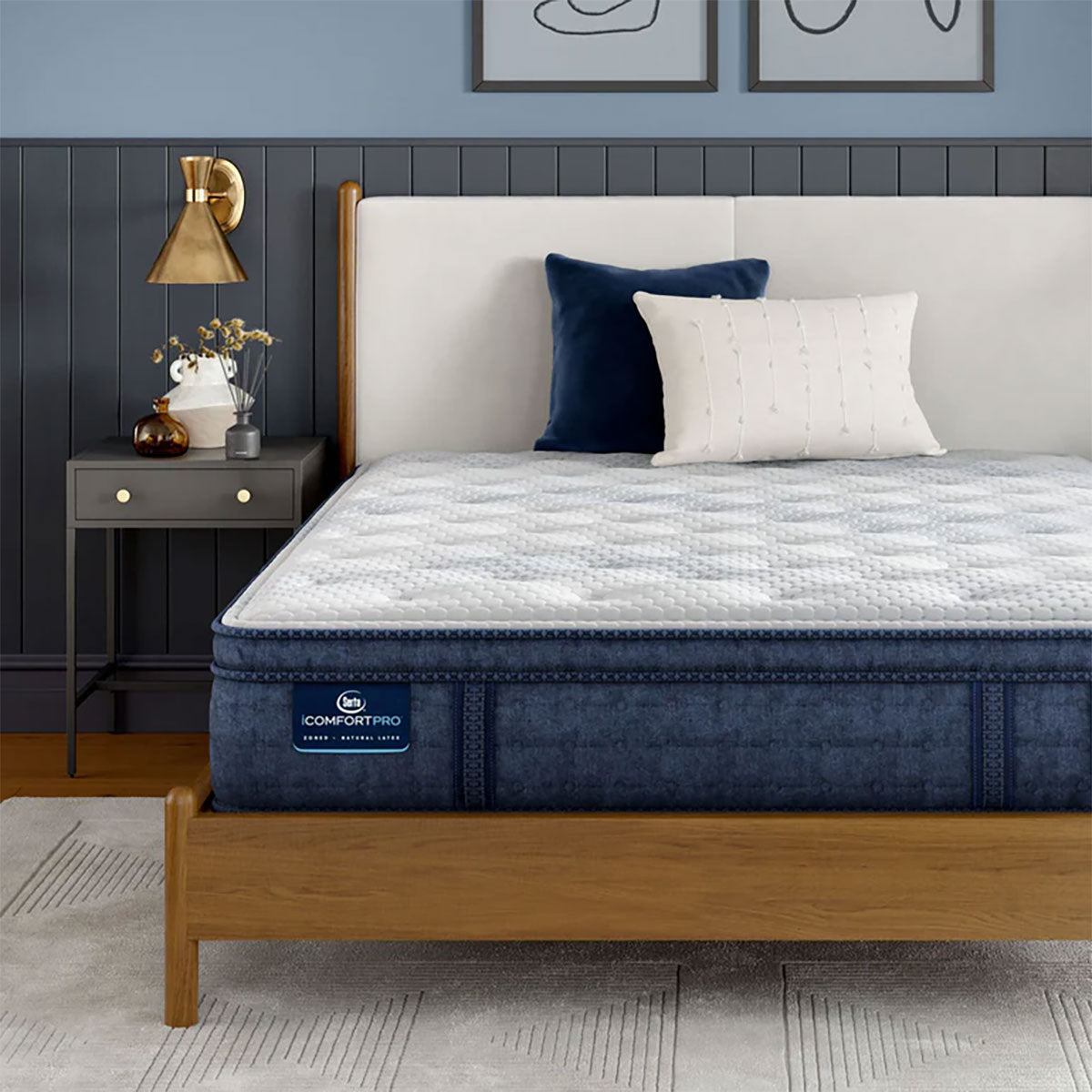 Icomfort Pro Dartmouth Plush Pillow Top Queen