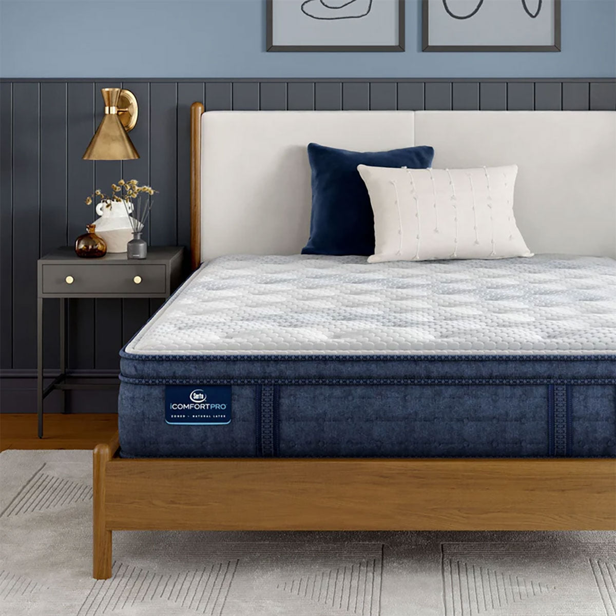 Icomfort Pro Dartmouth Plush Pillow Top Queen