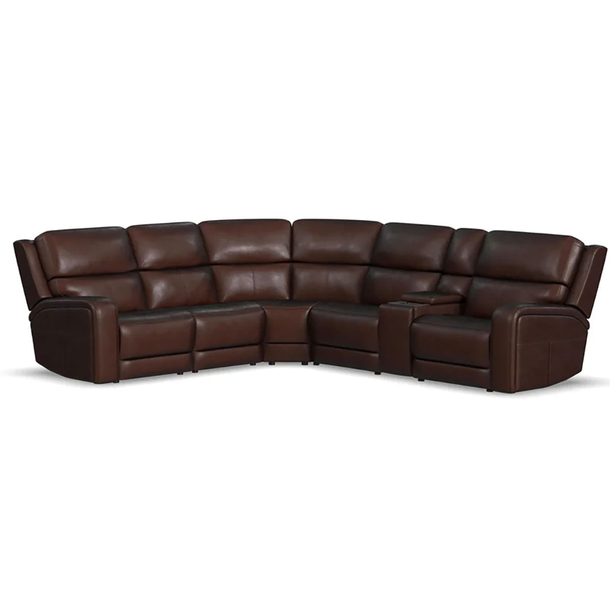 OASIS TRUFFLE BROWN 6 PIECE SECTIONAL