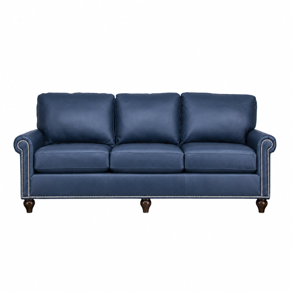 CUSTOM LEATHER CLASSIC 3/3 SOFA