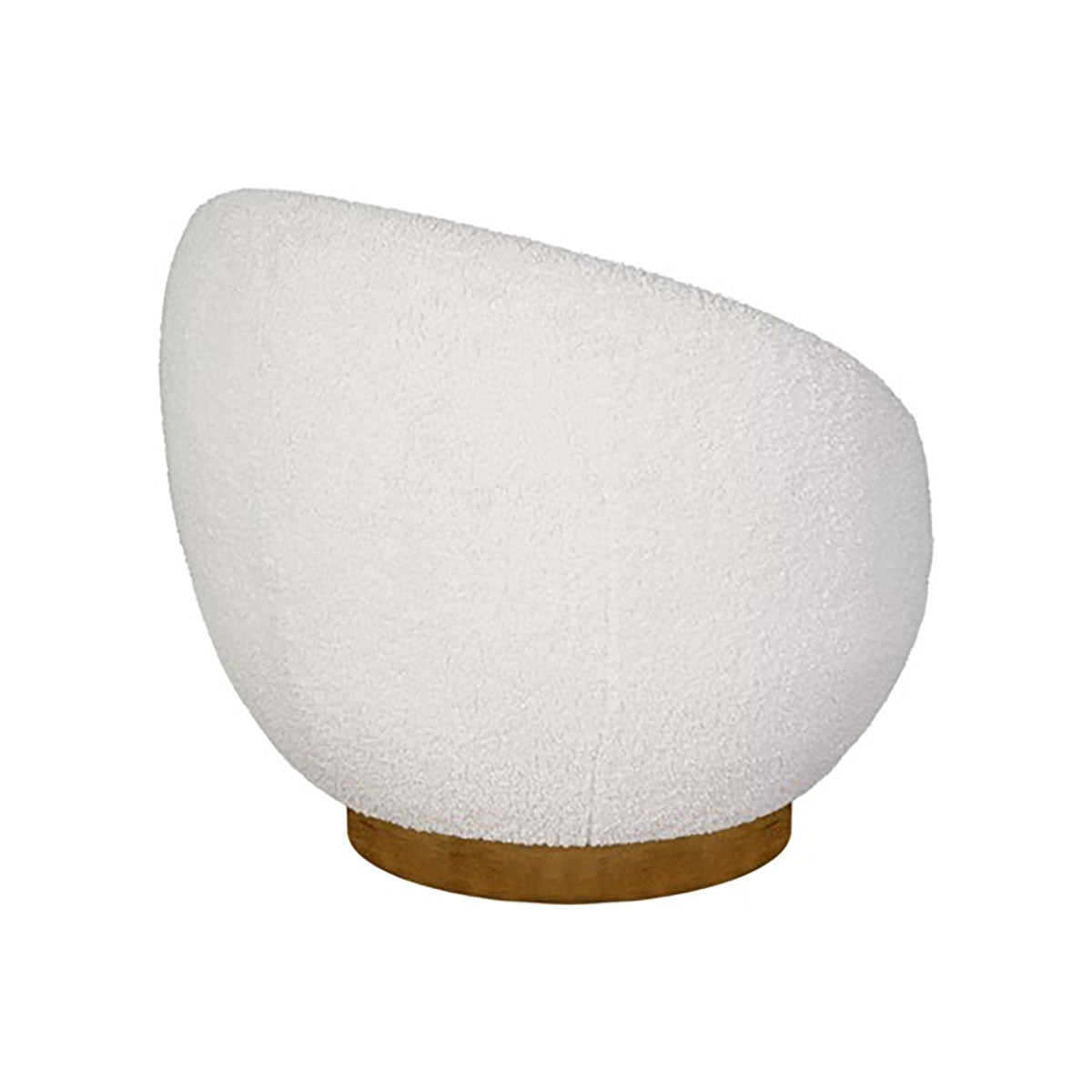 JESSY SWIVEL CHAIR IN CREAM
