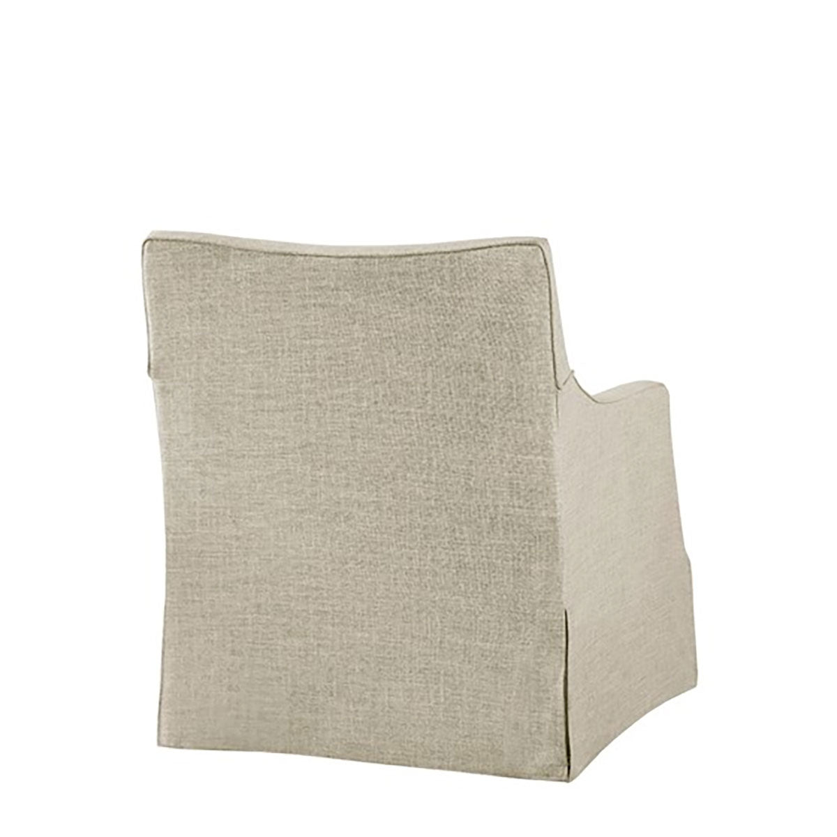 ENGLAND SKIRT SWIVEL CHAIR IN BEIGE
