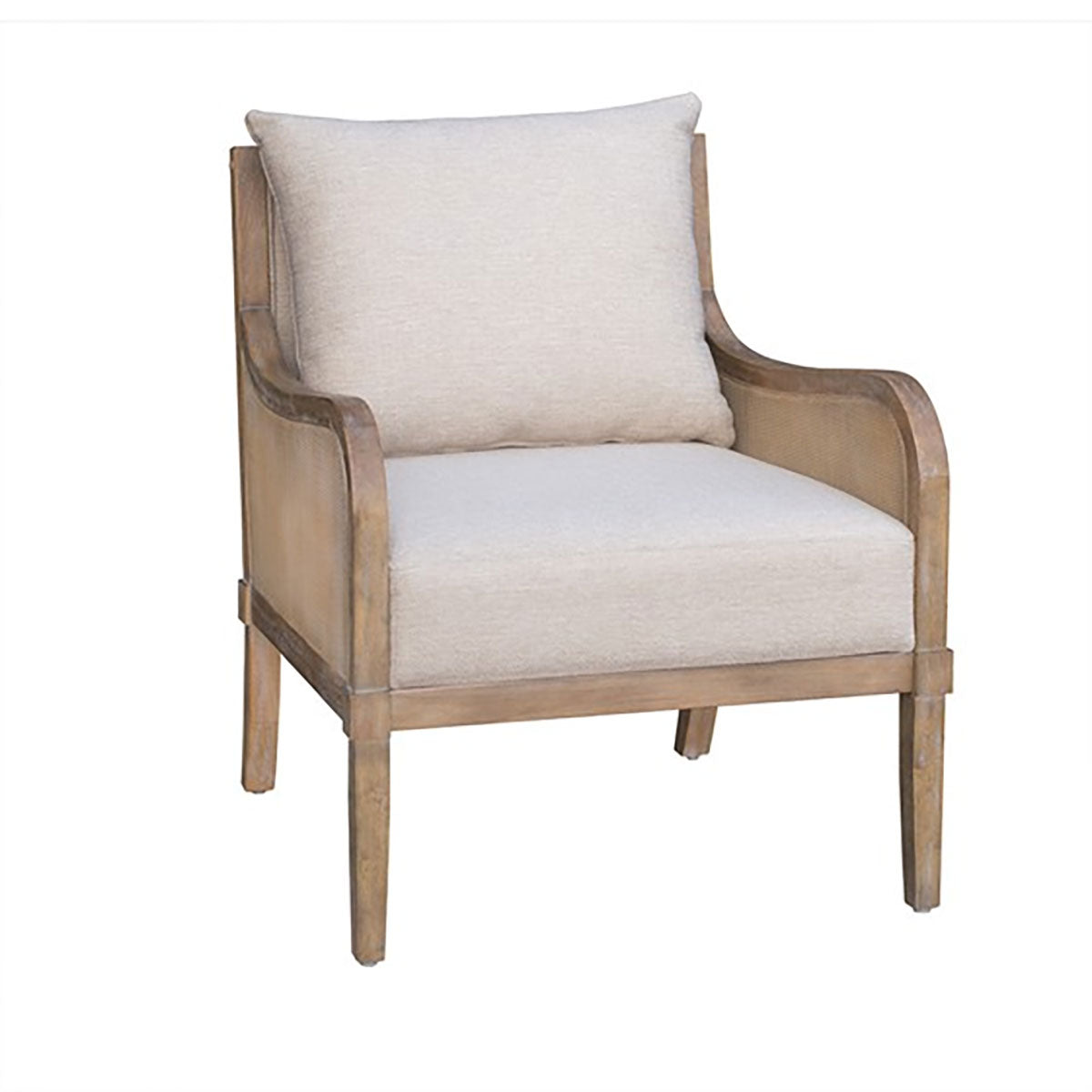 MARGARET CANE ACCENT CHAIR