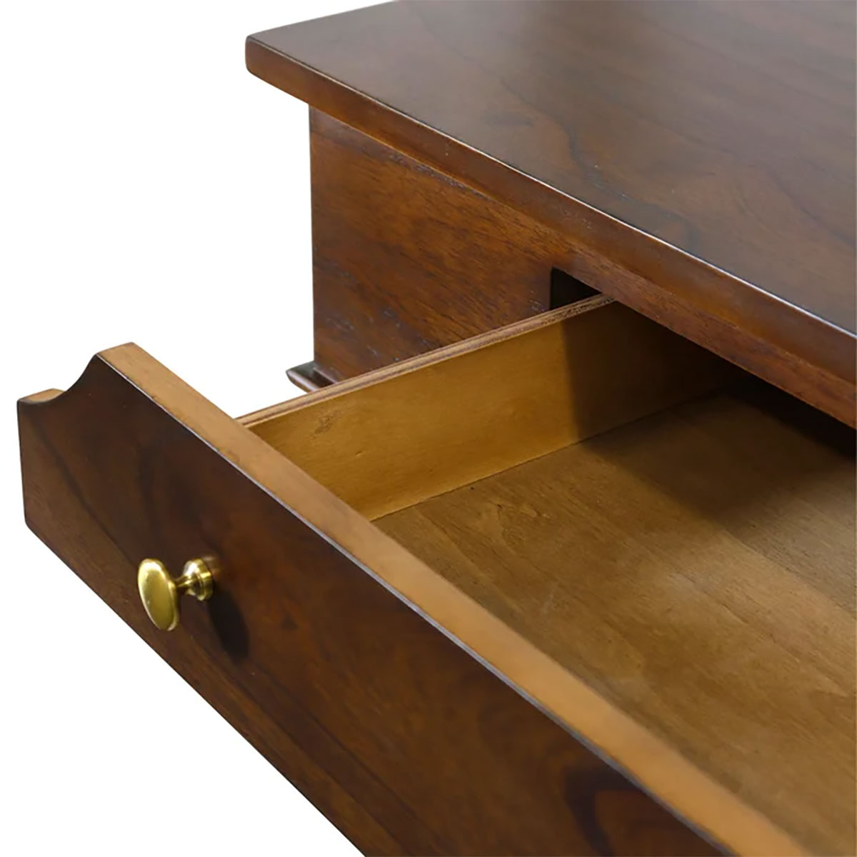 DARK CARAMEL & GOLD CONSOLE
