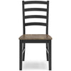 WILDENAUER BLACK DINING CHAIR