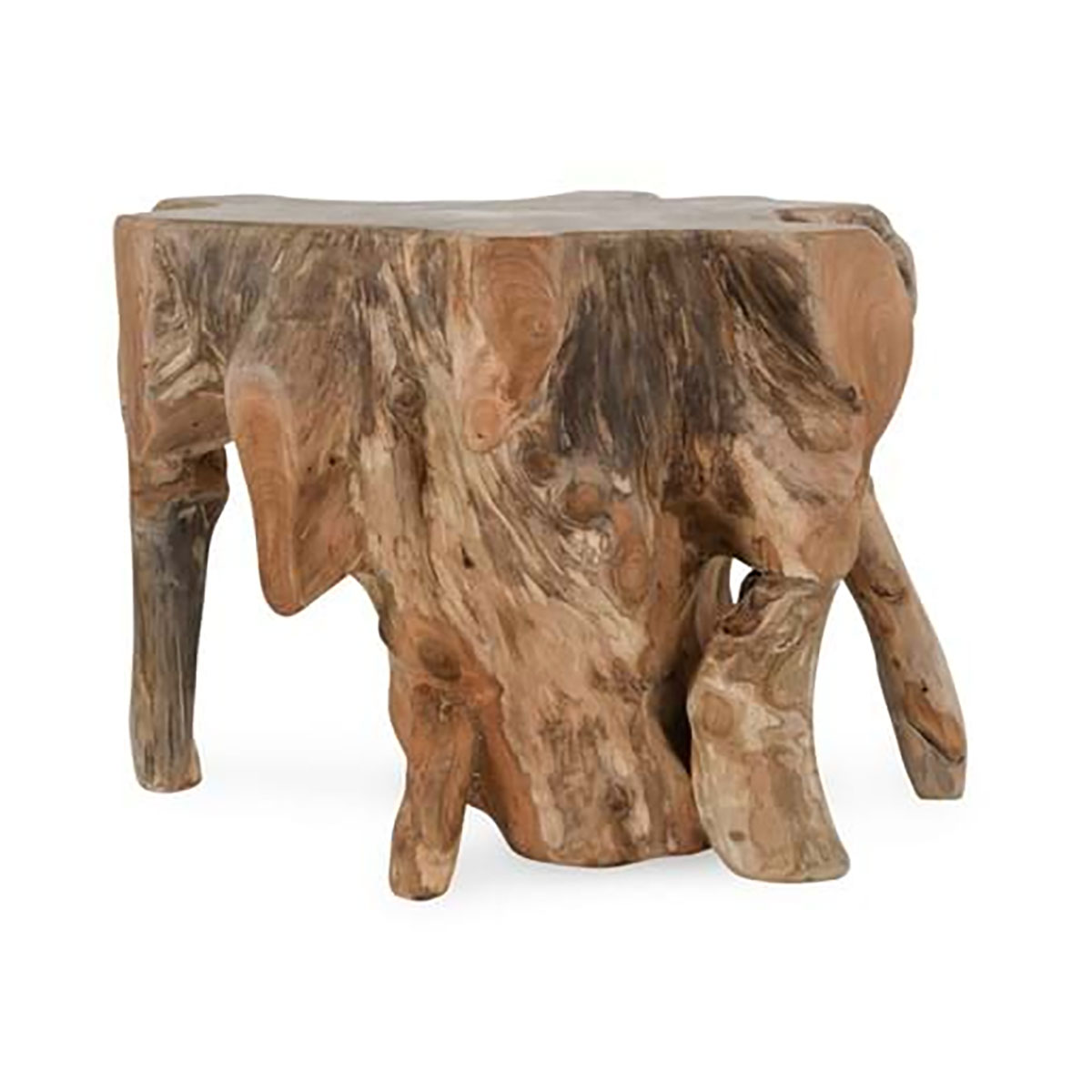 CYPRESS ROOT NATURAL END TABLE