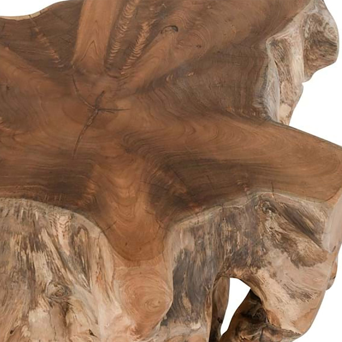 CYPRESS ROOT NATURAL END TABLE