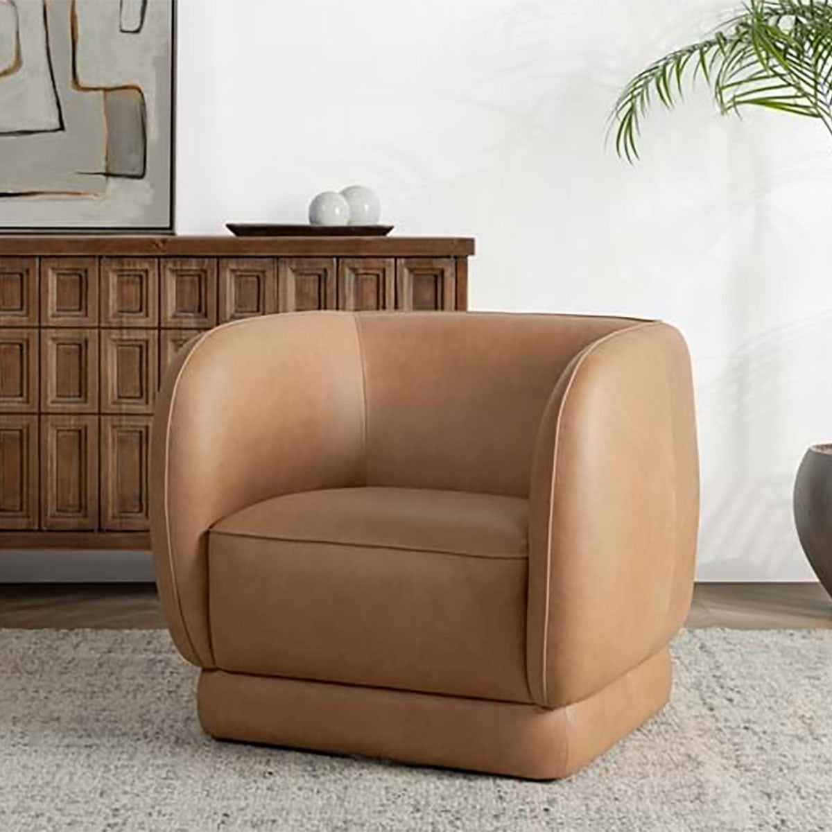 RINNER TAN ACCENT CHAIR