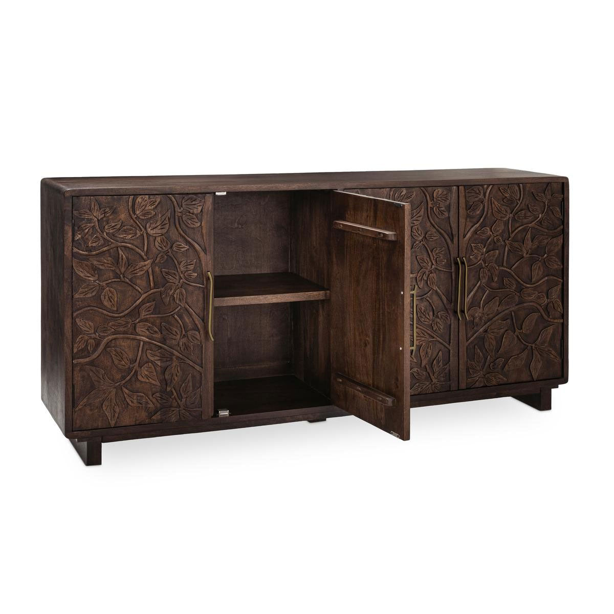 ALBERO BROWN 4 DOOR BUFFET