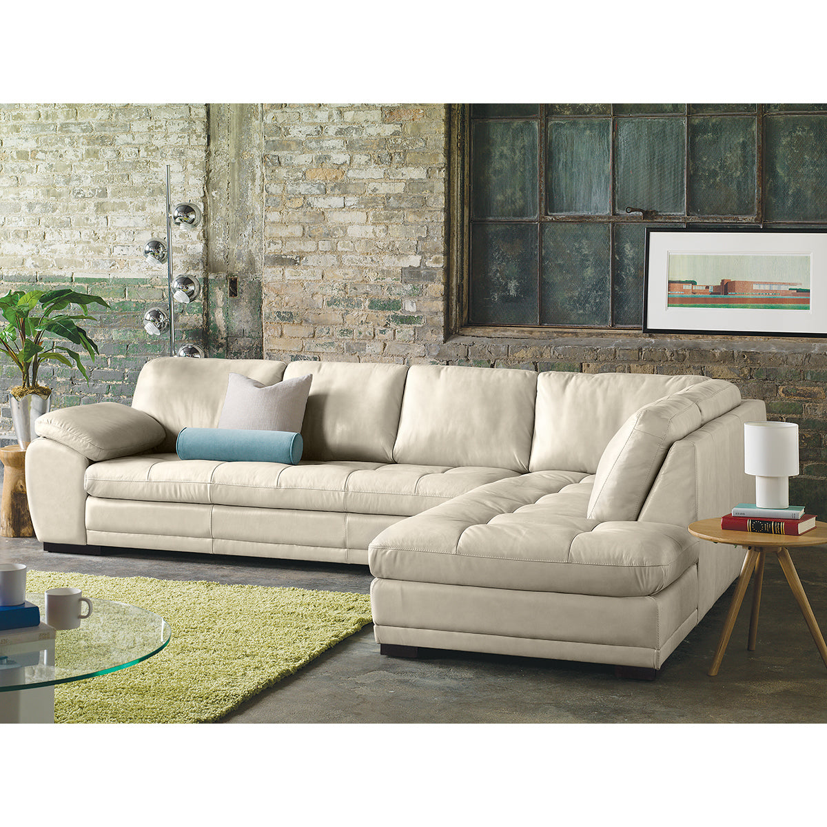 MIAMI 2 PIECE SECTIONAL BALI SILK