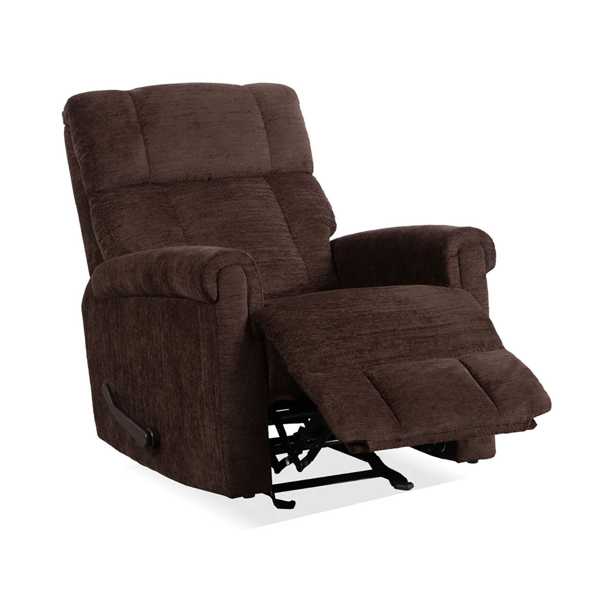 CLASSIC BROWN MANUAL GLIDER RECLINER