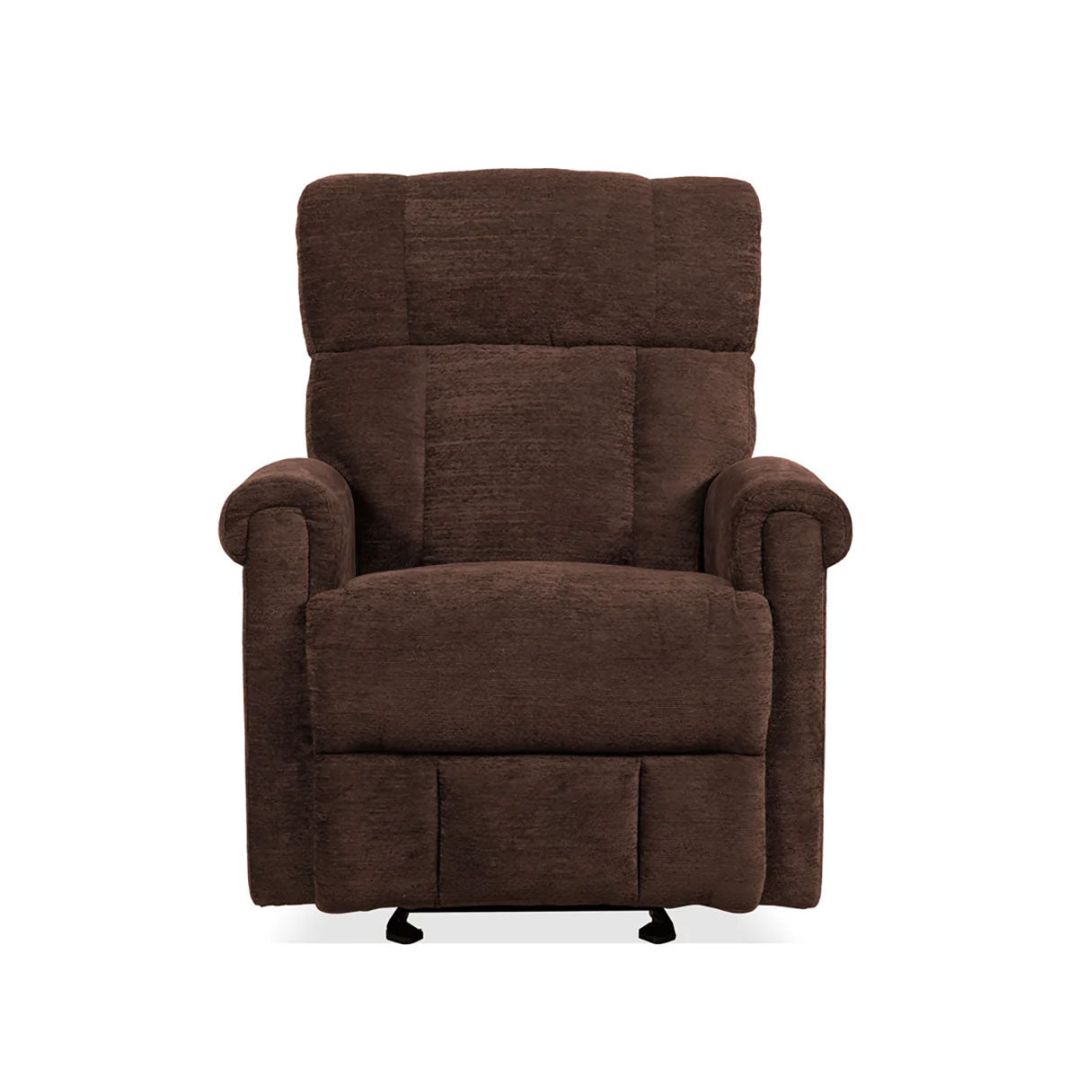 CLASSIC BROWN RECL W/POWER HEADREST /LUMBAR