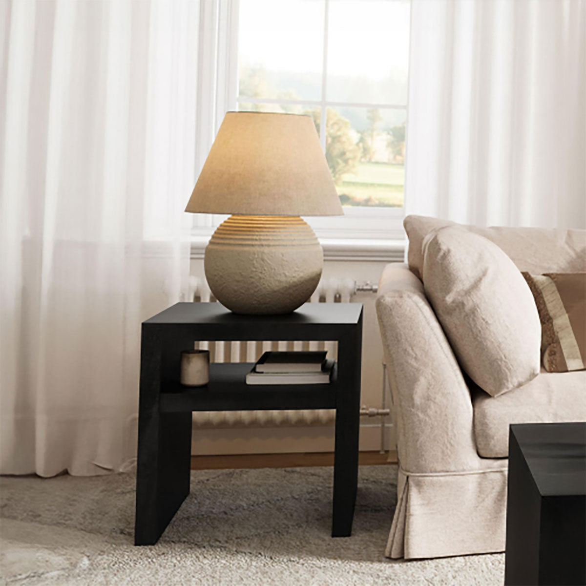 DEV BLACK END TABLE
