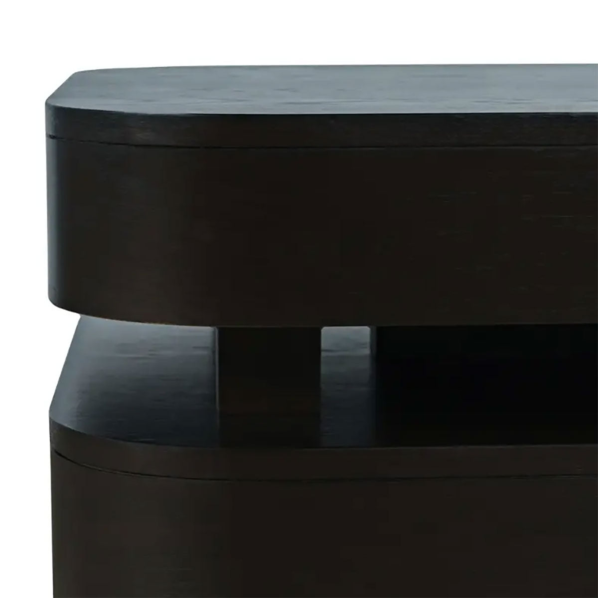 BRIX BLACK RECTANGLE  COCKTAIL TABLE