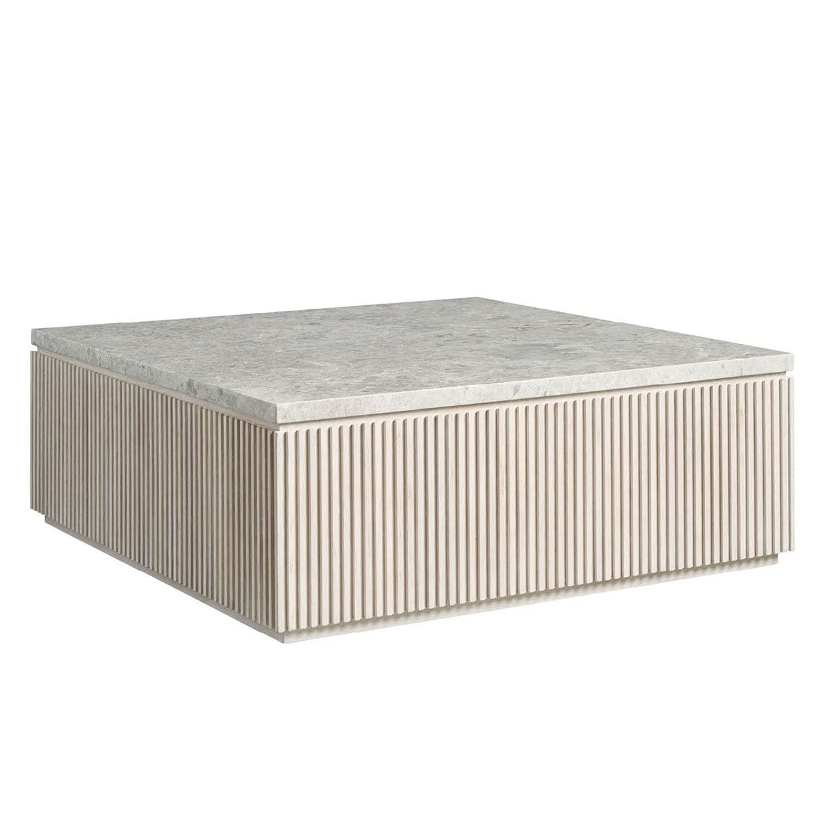 CARMEN WHITE COCKTAIL TABLE
