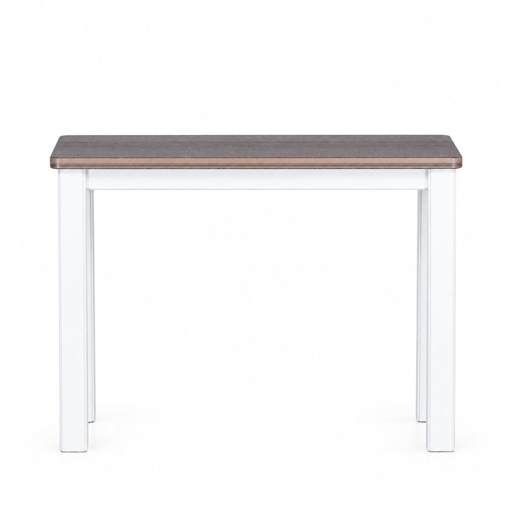 10X27 CHAIR SIDE  TABLE W/RUSTIC TOP