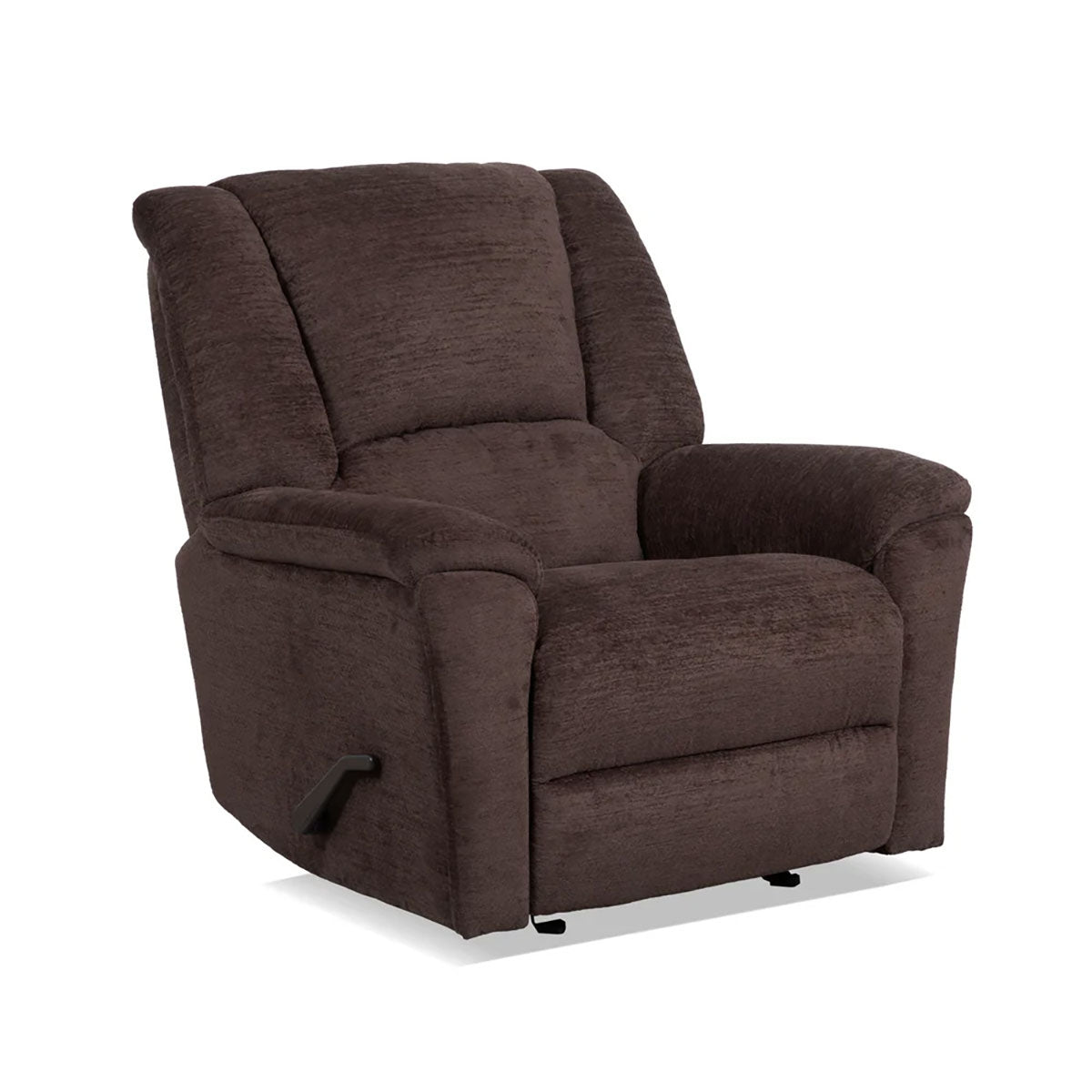 PLUSH BUFFALO SWIVEL GLIDER RECLINER