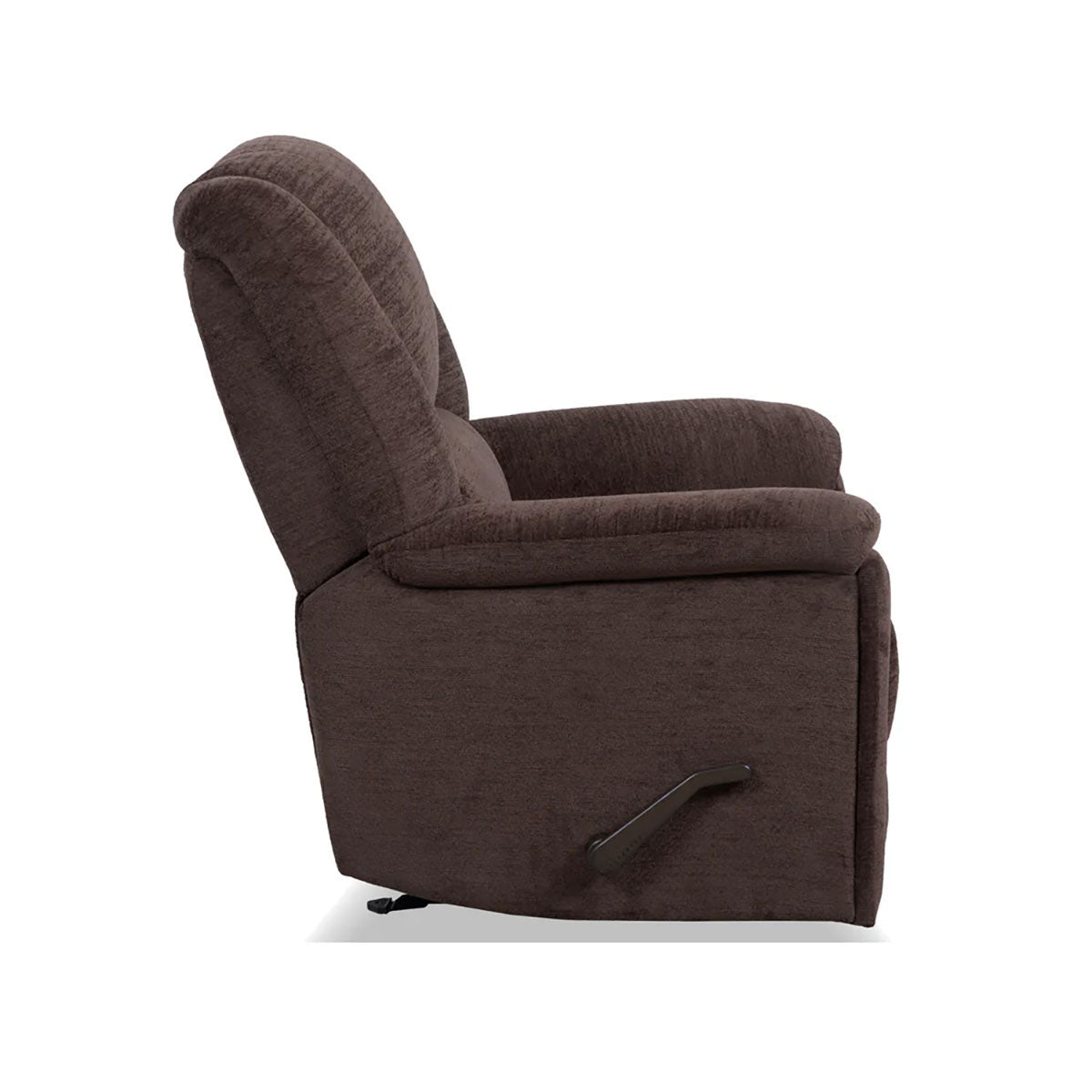PLUSH BUFFALO SWIVEL GLIDER RECLINER