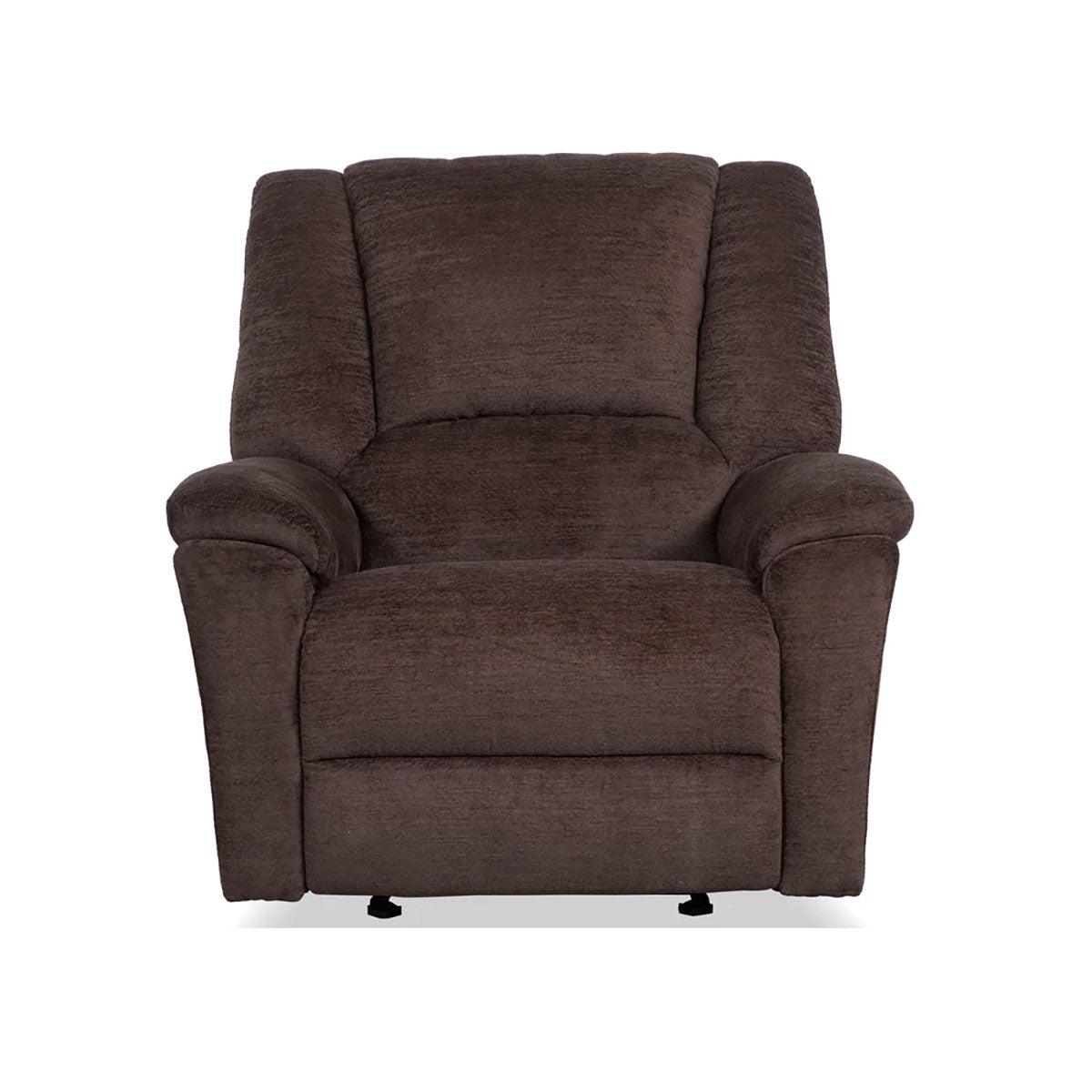 PLUSH BUFFALO SWIVEL GLIDER RECLINER  W/POWER HEADREST /LUMBAR