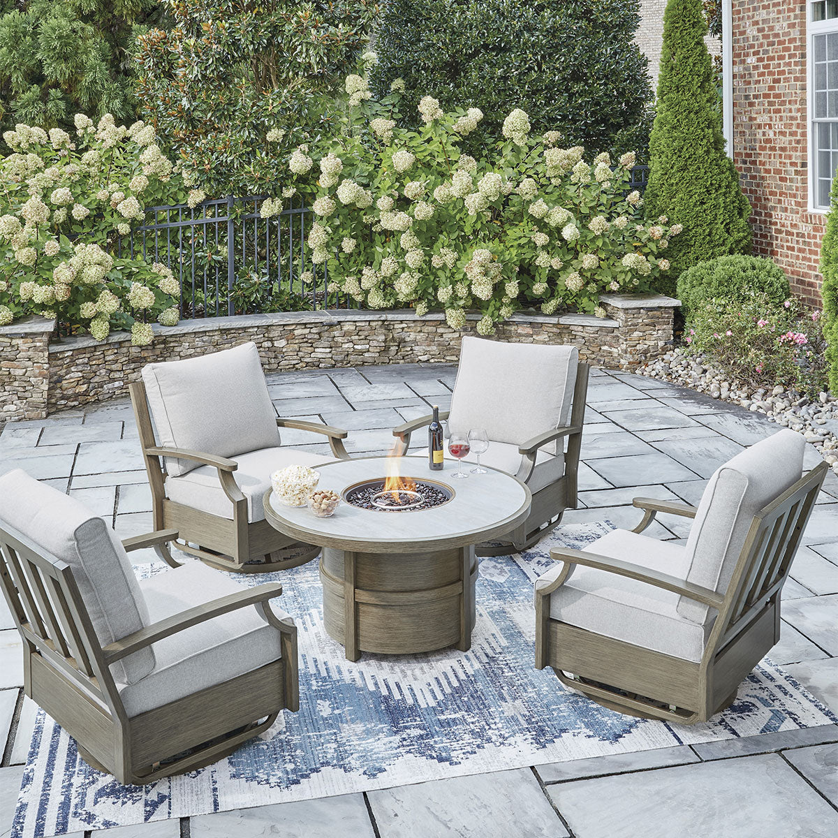 RAINIER RANCH ROUND FIREPIT