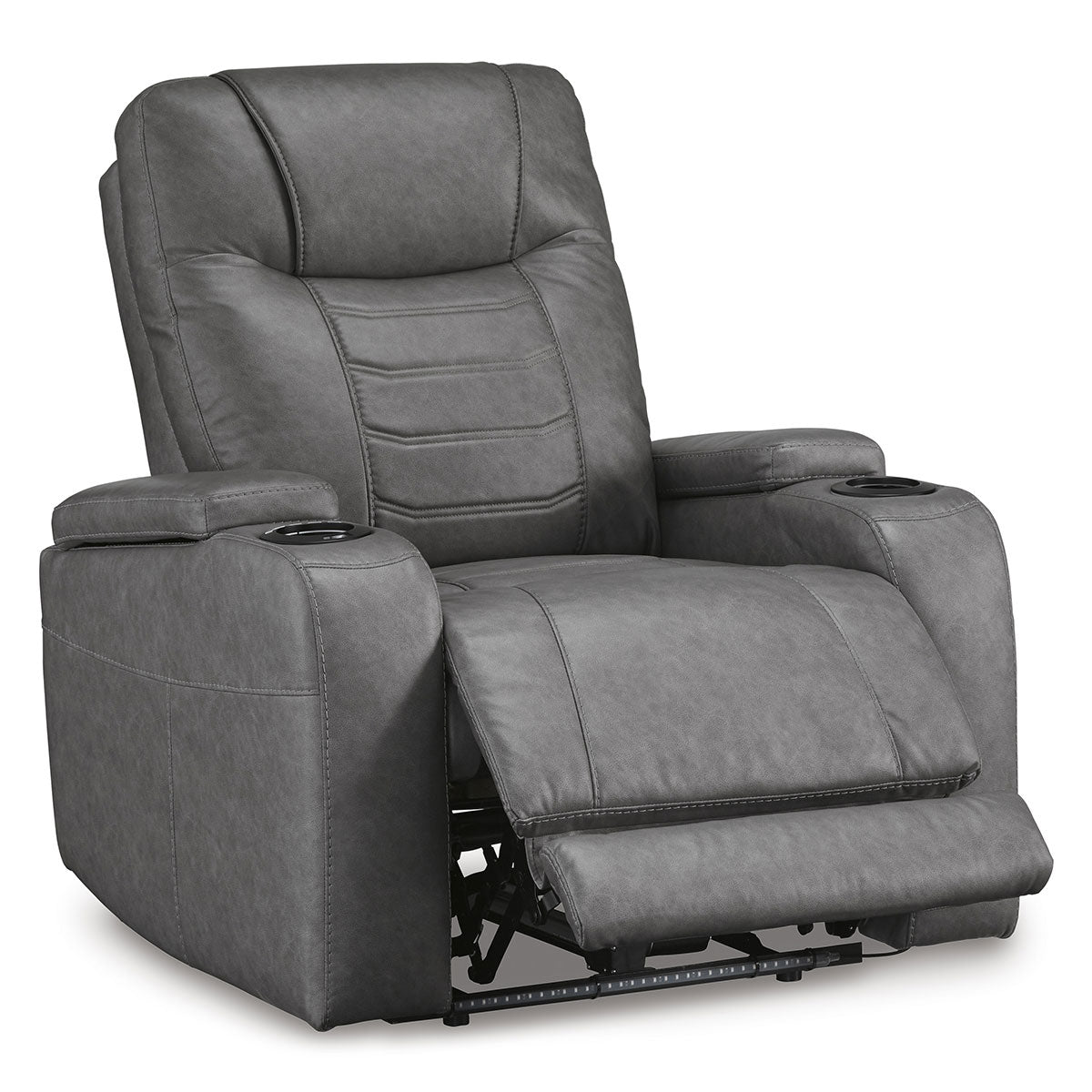 SCHOONER RECLINER W/POWER HEADREST IN SLATE