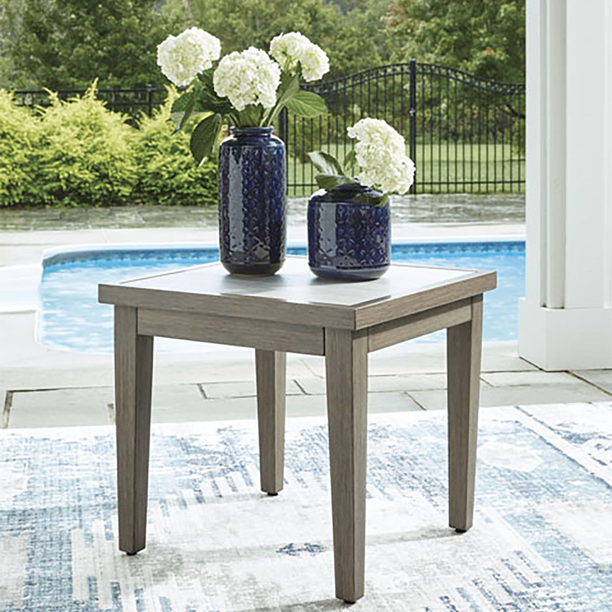 RAINIER RANCH END TABLE