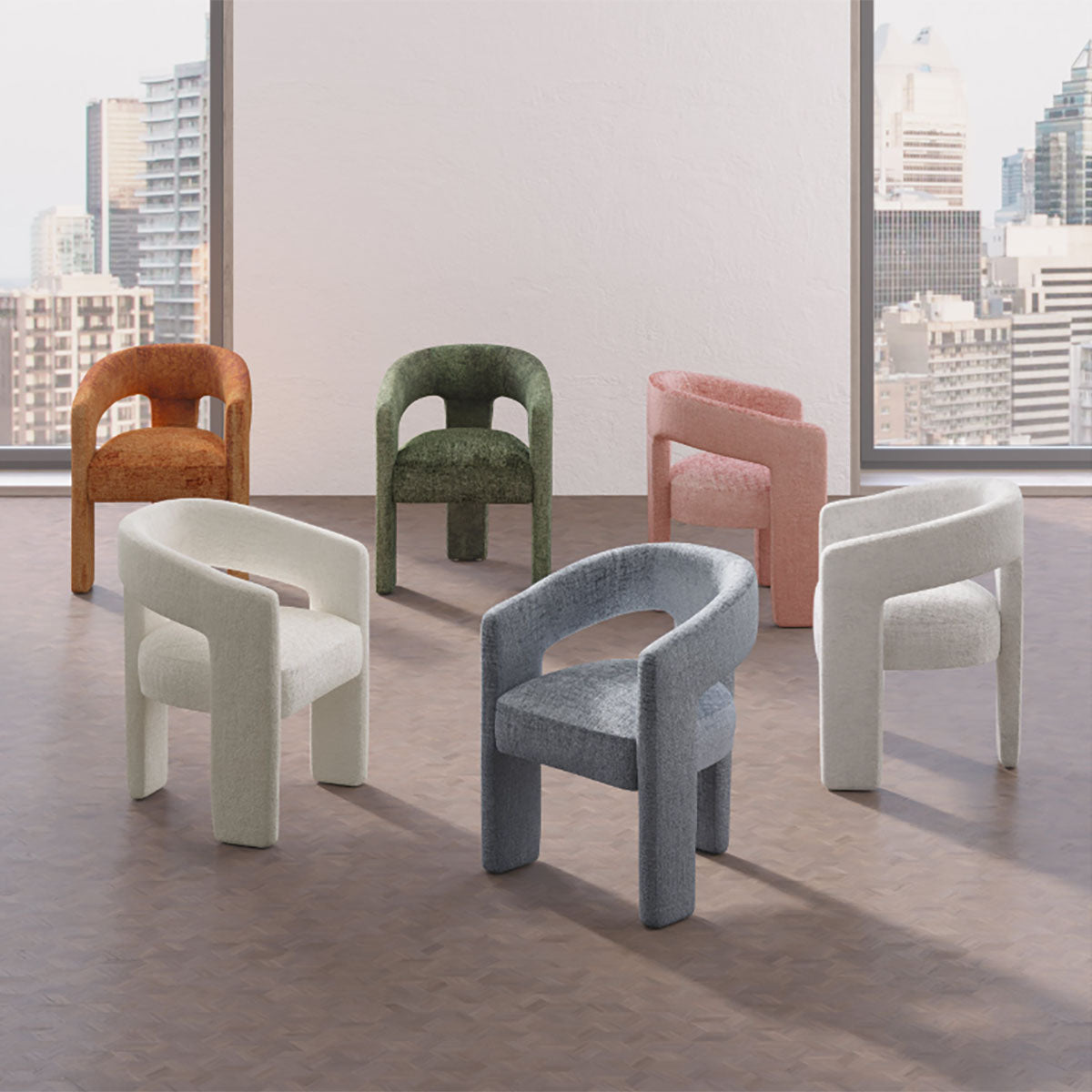 GWEN NATURAL UPHOLSTERED CHAIR