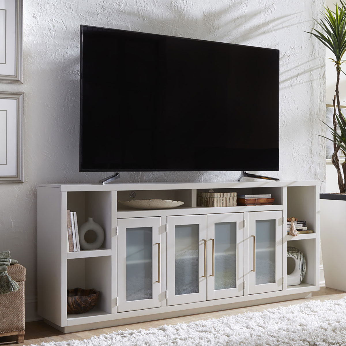 PERRY 84" CONSOLE IN WHITE