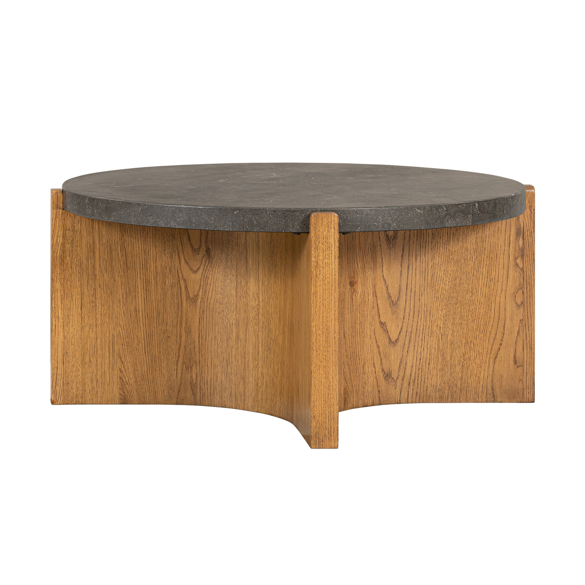 ECLIPSE ROUND COFFEE TABLE BLUE STONE