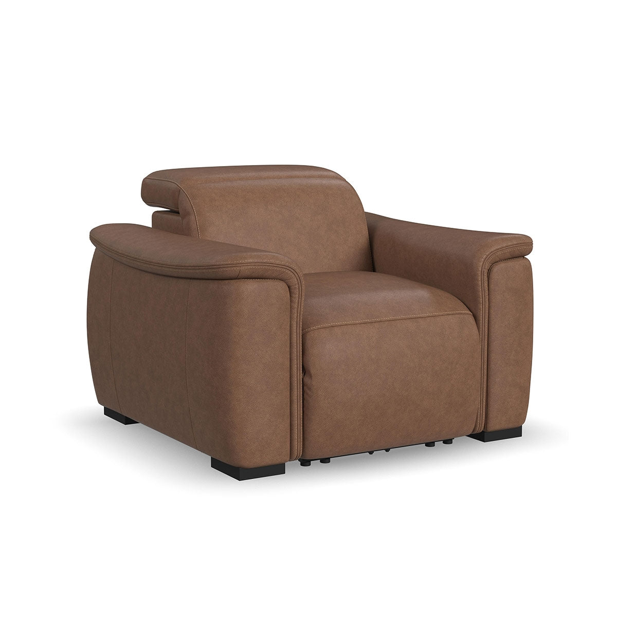 CAMDEN TAUPE RECLINER W/POWER HEADREST