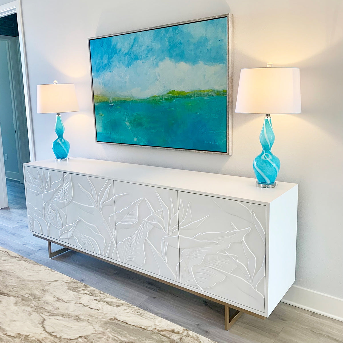MELANGE PASSERINE FOUR DOOR CREDENZA