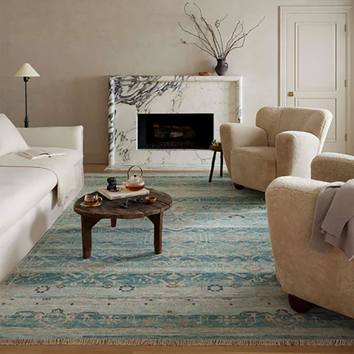 DOMINIC 4 SKY/NAT 8'6 X 11'6 RUG