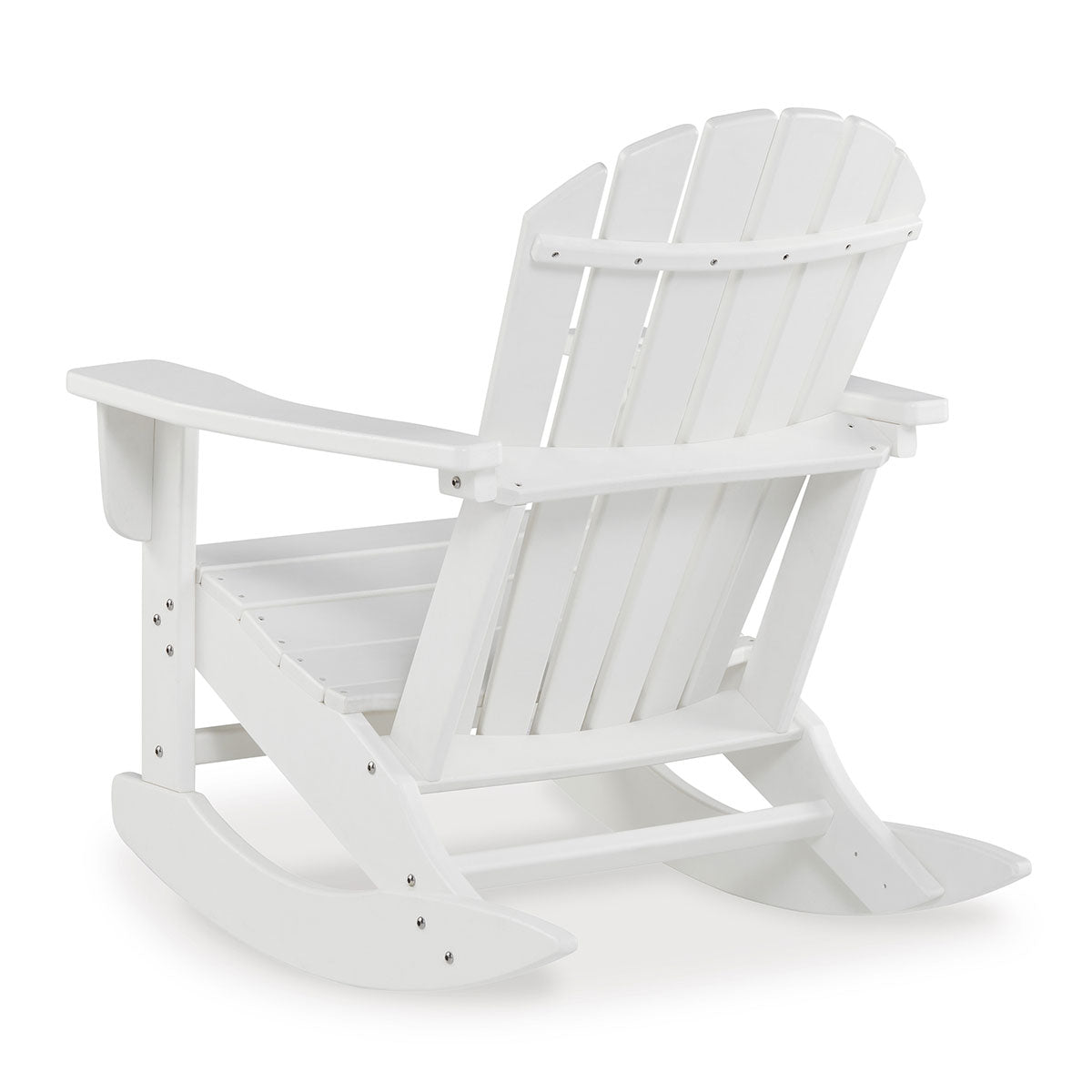 WHITE ADIRONDACK ROCKING CHAIR
