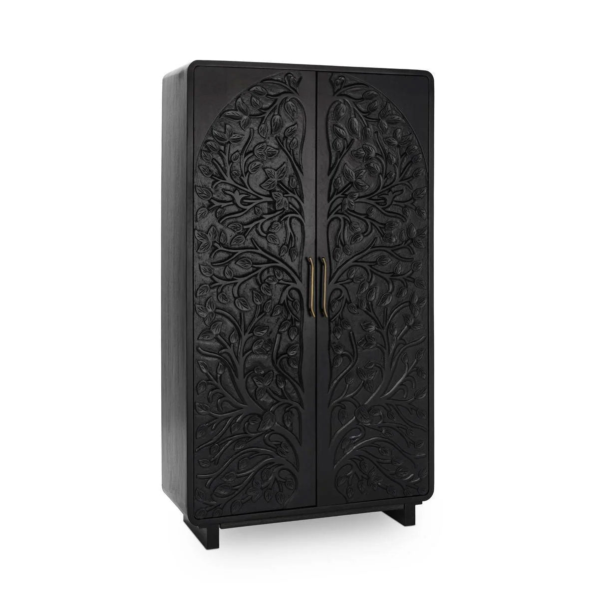 ALBERO BLACK TALL CABINET