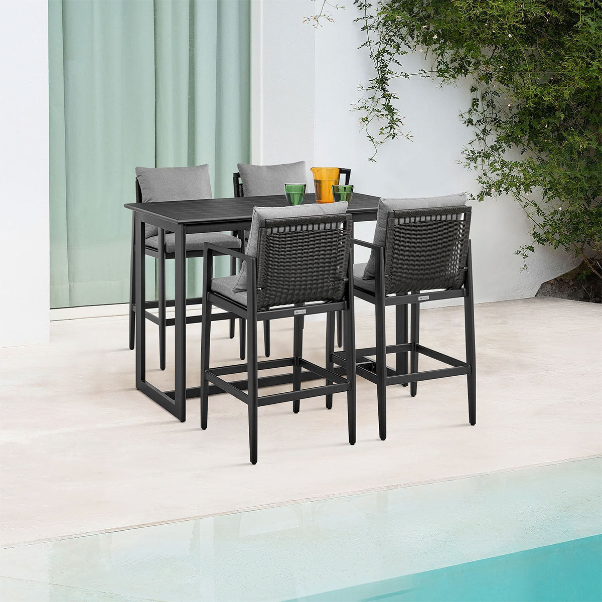 CAYMAN OUTDOOR BAR TABLE