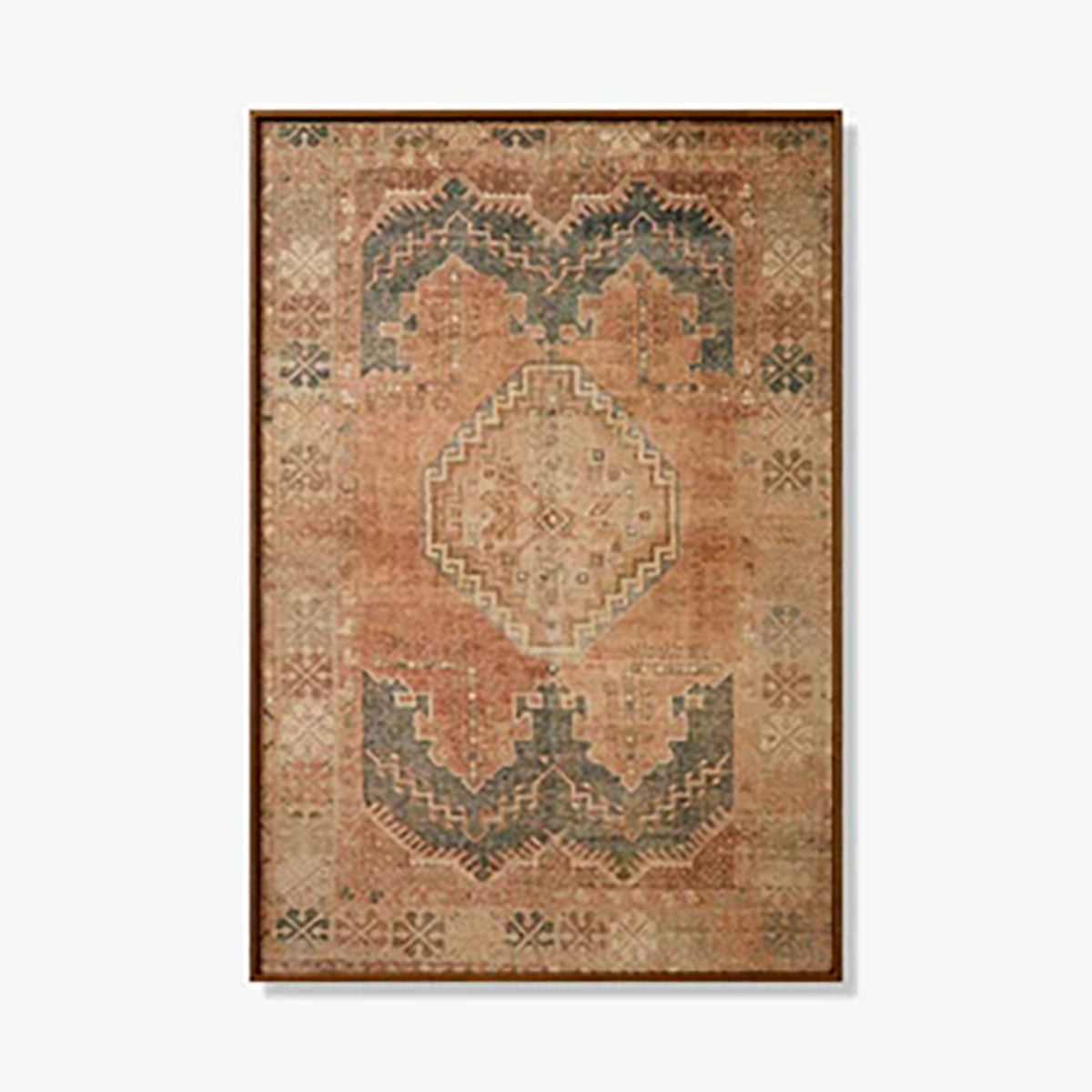 GENEVIEVE TEXTILE FRAME ART