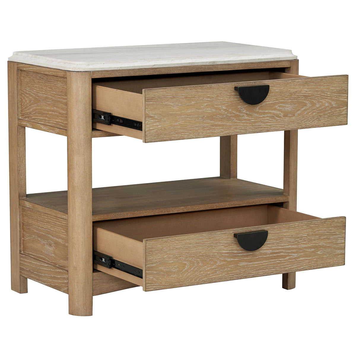 Escape 2 Drawer Nightstand