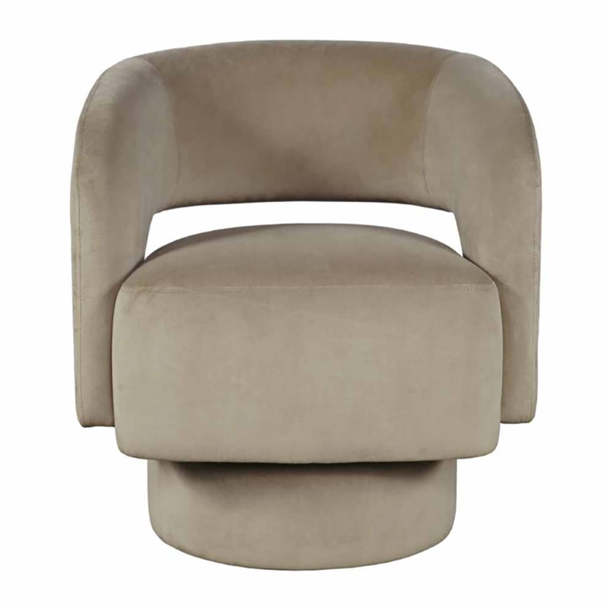 SUTTON SWIVEL CHAIR IN SAND