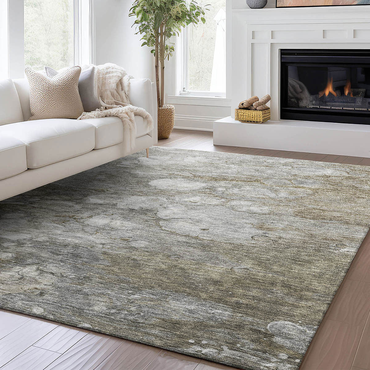 TREVI 7 TAUPE 8X10 RUG