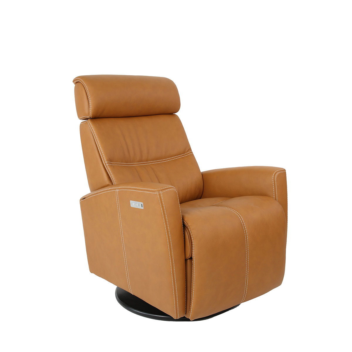 MILAN (QS) LARGE P2 RECLINER IN COGNAC